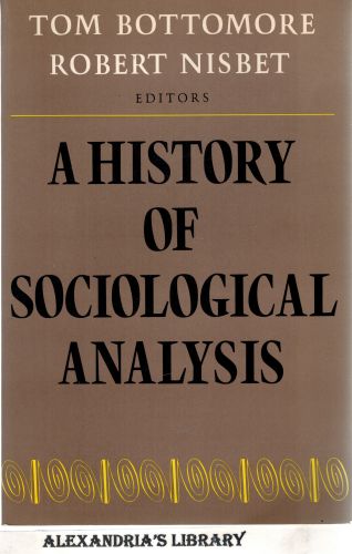 Image for History of Sociologcal Analysis