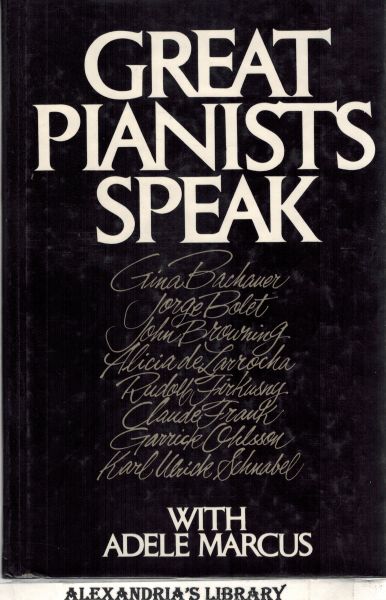 Image for Great Pianists Speak With Adele Marcus