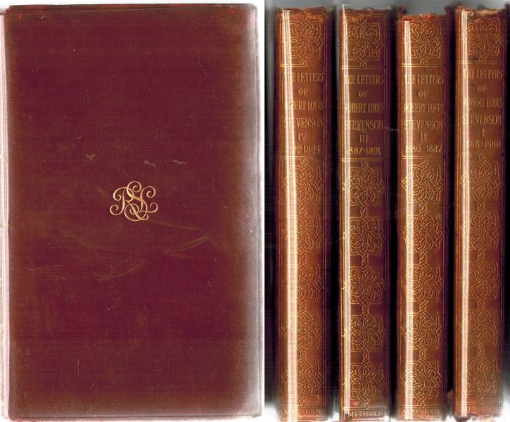 Image for The Letters of Robert Louis Stevenson, Vols I - IV Set
