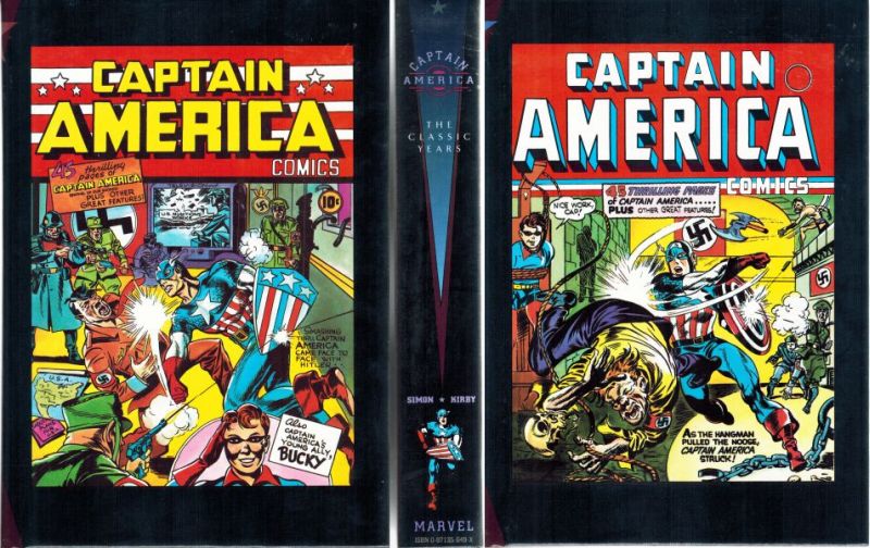 Image for Captain America the Classic Years - Vols 1 & 2 in slipcase