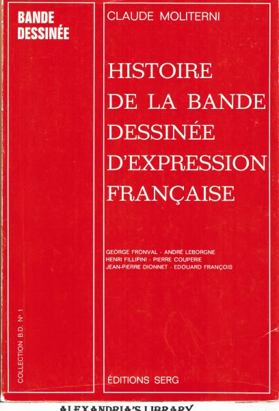 Image for Histoire de la Bande Dessinée d'Expression Française - Coll. BD no 1
