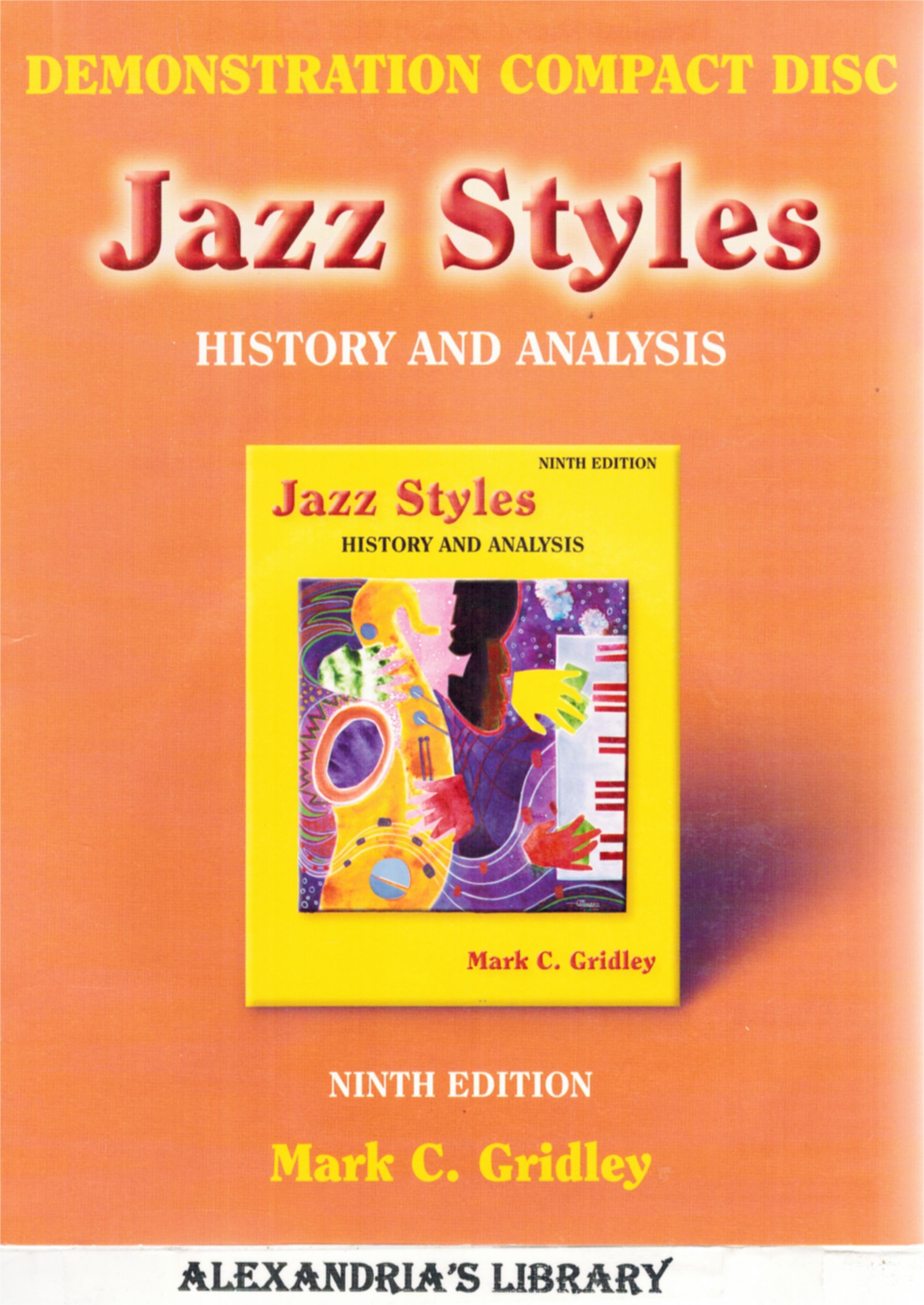 Image for Jazz Styles: History & Analysis - Demonstration CD