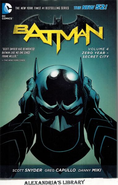 Image for Batman Vol. 4: Zero Year- Secret City (The New 52!)