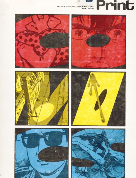 Image for Print: America's Graphic Design Magazine (November/December 1988, XLII:VI) Comics: A Special Issue
