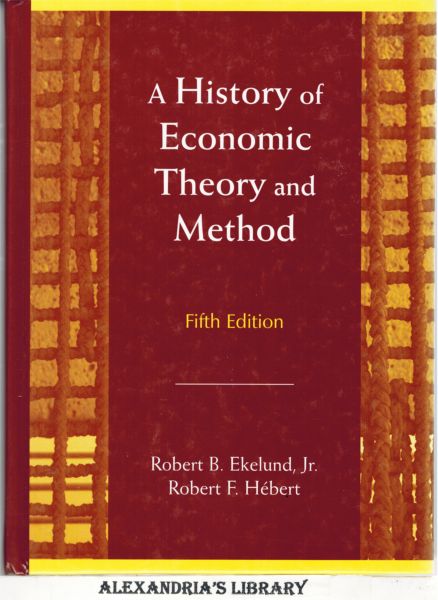 Image for A History of Economic Theory and Method